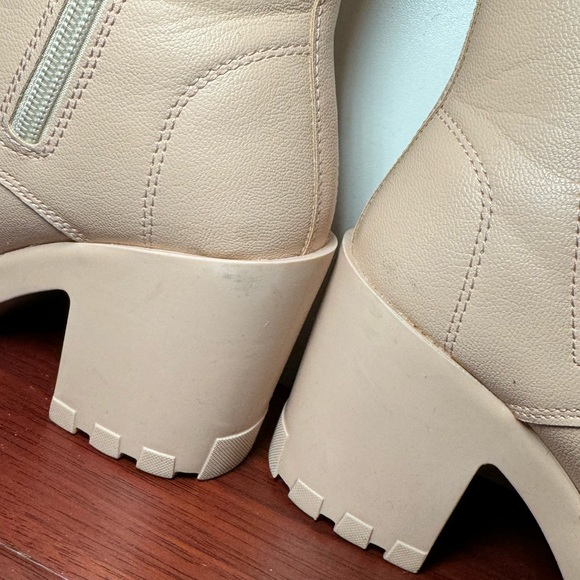 Tan Heeled Booties - Picture 4 of 4